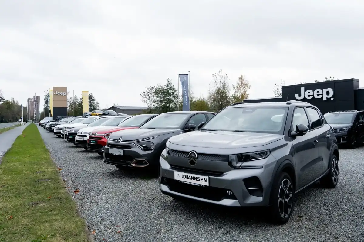 Citroën C3 Aircross auf dem Hof von Autohaus Johannsen in Drochtersen